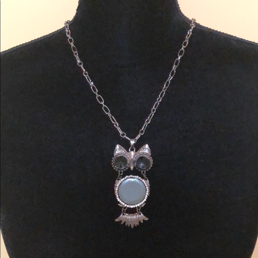 KATGI new Halloween owl necklace